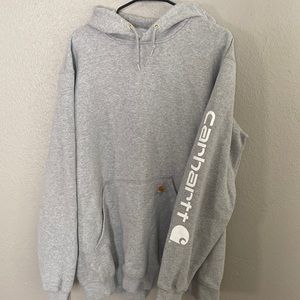 Carhartt Gray Hoodie Size XL